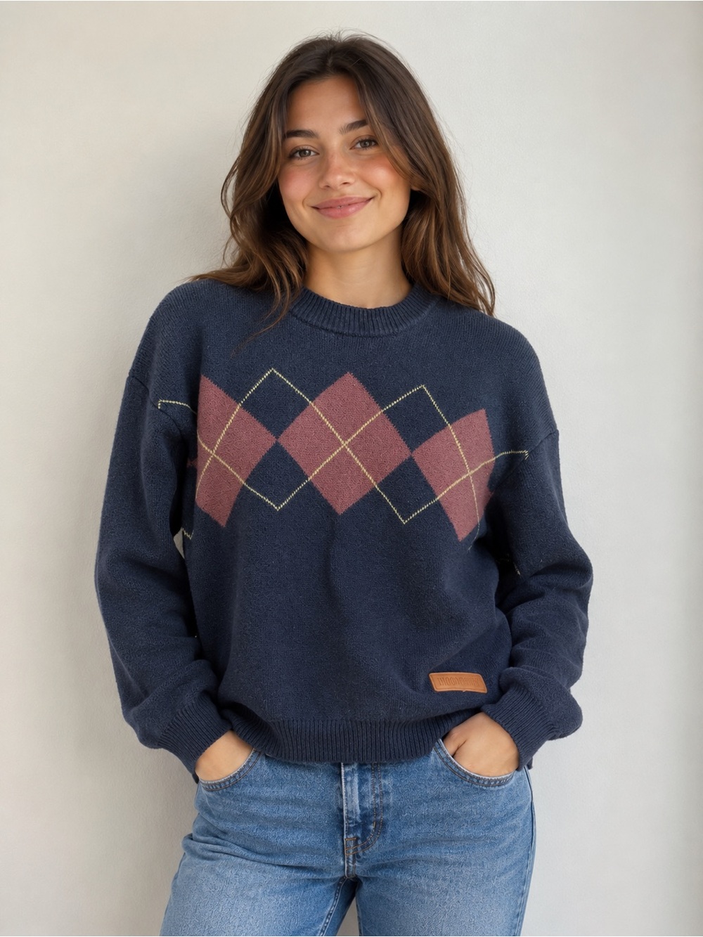 Taylor Swift Argyle Knit Sweater – Size Small